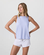 Vuori Women's Energy Top Long LAVENDERMISTHEATHER