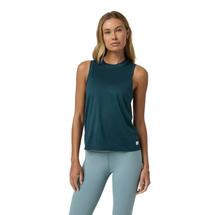 Vuori Women's Energy Top Long MOSSHEATHER