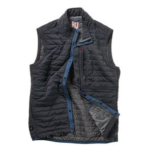 Relwen Men's Windzip Vest MIDNIGHT