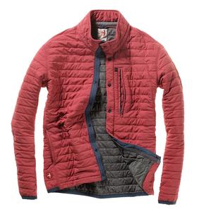 Relwen Men's Windzip Jacket REDFADE