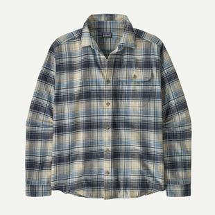 Patagonia Men's Long-Sleeved Lightweight Fjord Flannel Shirt FOVB