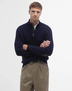 Barbour Men's Holden Half Zip Jumper Alternate View