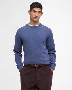 Barbour Men's Essential Crew-Neck Jumper DARKINDIGO