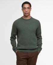 Barbour Men's Essential Crew-Neck Jumper OLIVE