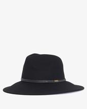 Barbour Women's Tack Fedora BLACK