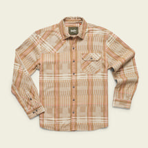 Howler Bros Harker's Flannel CONORPLAIDNATURAL