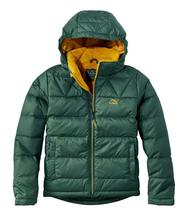 LL Bean Kids' Bean's Down Jacket PINEWOODGREEN