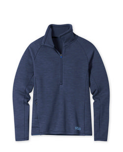 Stio Women's Glide Power Stretch Half Zip MOUNTAINSHADOWHEATHER