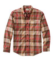 L.L. Bean Men's Scotch Plaid Flannel Shirt, Slightly Fitted ANTIQUEDRESSSTEWART