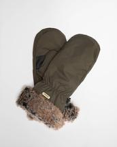 Barbour Women's Primrose Waterproof Mittens FOREST