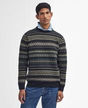 Barbour Men's Case Fair Isle Jumper BLACKMARL
