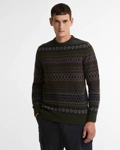 Barbour Men's Case Fair Isle Jumper Alternate View