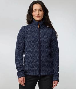 Fjallraven Women's Snow Cardigan DARKNAVY