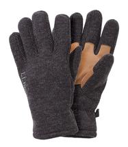  L.L.Bean Men's Windproof Wool Gloves