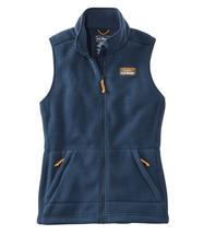 L.L. Bean Women's Mountain Classic Fleece Vest NAUTICALNAVY