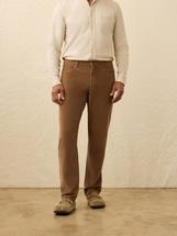 Faherty Men's Stretch Terry Corduroy 5-Pocket Pant MAPLEBROWN