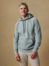 Faherty Men's High Standard Fleece Hoodie ASPENGREEN