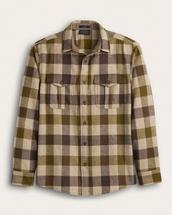 Pendleton Men's Buffalo Check Scout Shirt GREENMULTICHECK