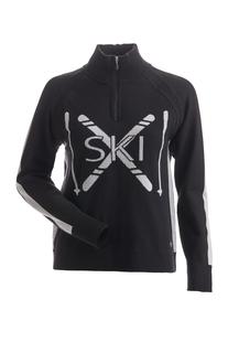 Nils Women's Cross Country Sweater BLACK