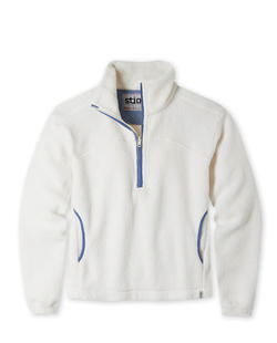 Stio Women's Rawlins Shearling Fleece Pullover MOUNTAINGOAT