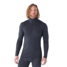 Smartwool Men's Classic Thermal Merino Base Layer 1/4 Zip CHARCOALHEATHER