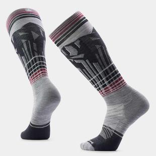 Smartwool Ski Summit Shot Over The Calf Socks LIGHTGRAY