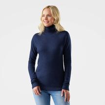 Smartwool Women's Thermal Merino Rib Turtleneck NIGHTFALLBLUEDEEPNAVY