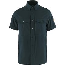 Fjallraven Men's Abisko Trekking Shirt SS DARKNAVY