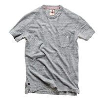 Relwen Ringspun Pocket Tee GREYSPECKLE