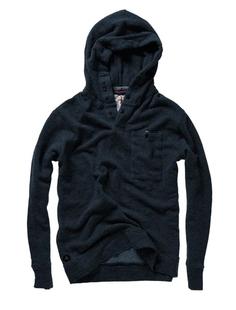 Relwen French-Twill Hoodie NAVYMARL