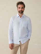 Faherty Men's Laguna Linen Shirt SUMMERCLASSICSTRIPE