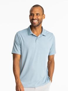 Free Fly Men's Elevate Polo BLUEFOG