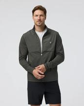 Vuori Men's Sunday Element Track Jacket KALEHEATHER