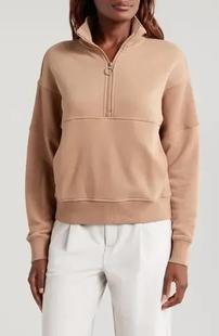 Vuori Women's Sedona Sport Half Zip GOLDENROD