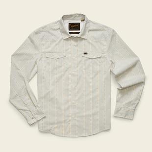Howler Bros H Bar B Tech Longsleeve MOSQUEROSTRIPE/WHITE