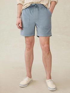 Faherty Men's Corduroy Drawstring Utility Short LIGHTFLINT