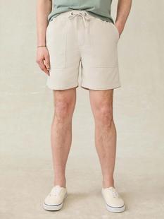Faherty Men's Corduroy Drawstring Utility Short PLAZASTONE