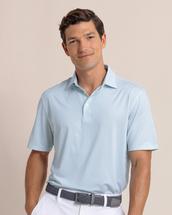 Southern Tide Driver On The Ball Printed Polo SIMPLYGREEN