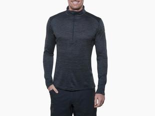 Kuhl Men's ALLOY 1/4 ZIP GRAPHITE
