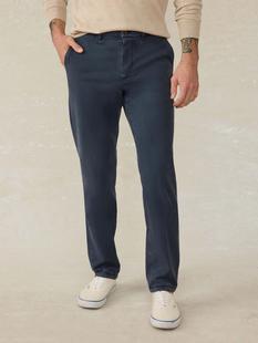 Faherty Men's Coastline Stretch Chino BLUENIGHTS