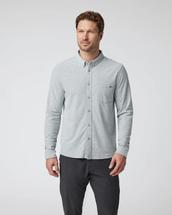 Vuori Men's Long Sleeve Ace Button-Down LIGHTGREY