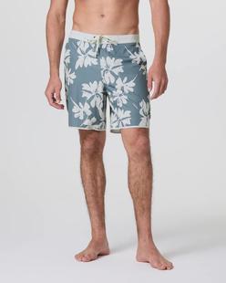 Vuori Men's Cruise Boardshort DUSTYBLUEPLUMERIA