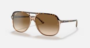 Ray-Ban Bill Havana Tranps Brown W/ Clear Gradient TRANSPBRN