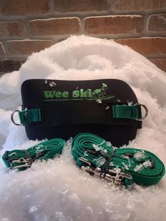 Wee Ski Child Ski Trainer BLACK/GREEN
