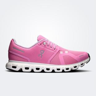 On Women's Cloud 6 RASPBERRY