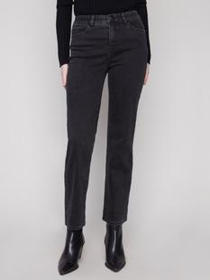 Charlie B Straight Leg Jeans CHARCOAL