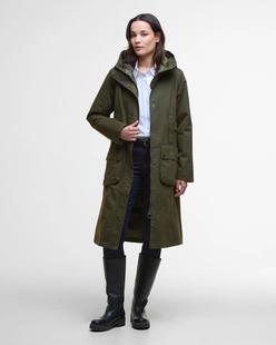 Barbour Women's Bamburgh Waterproof Jacket OLIVE/CLASSIC