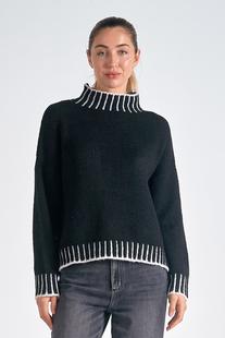 Elan Women's Valma Sweater BLACK