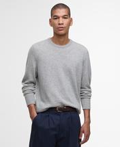 Barbour Men's Waterbury Crew Neck Jumper MIST