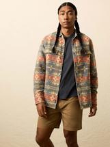 Faherty Men's Doug Good Feather Canyon Overshirt - Fall Harvest FALLHARVEST